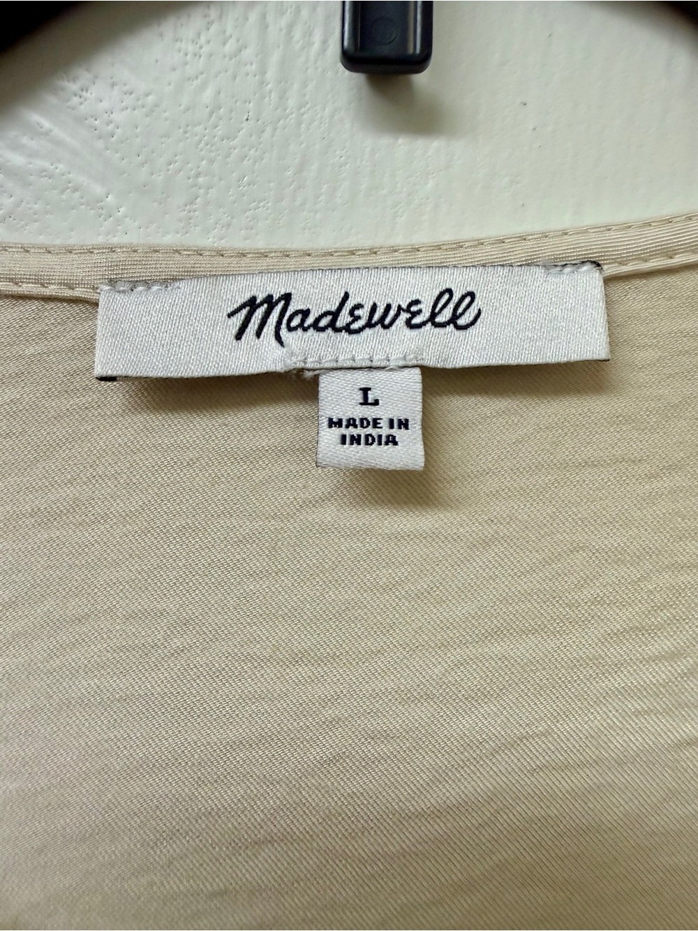 Madewell Tie-Front Paperbag Midi Dress Size L Never Worn - Picture 9 of 15